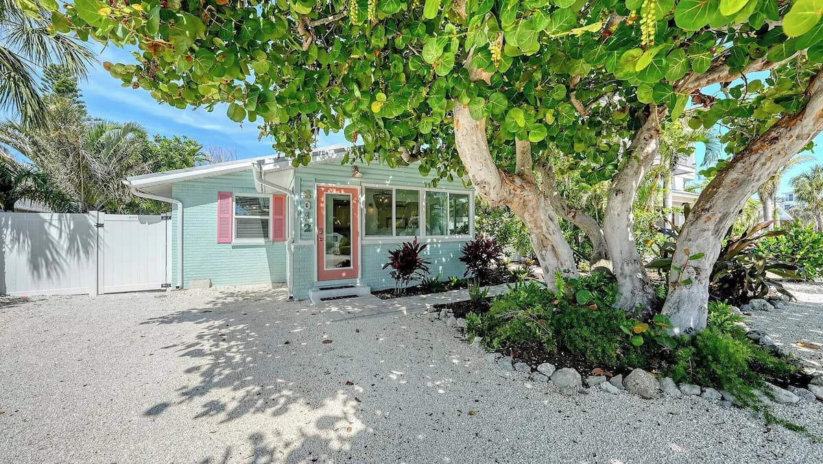 Sandbox Beach House near Bean Point on Anna Maria Island